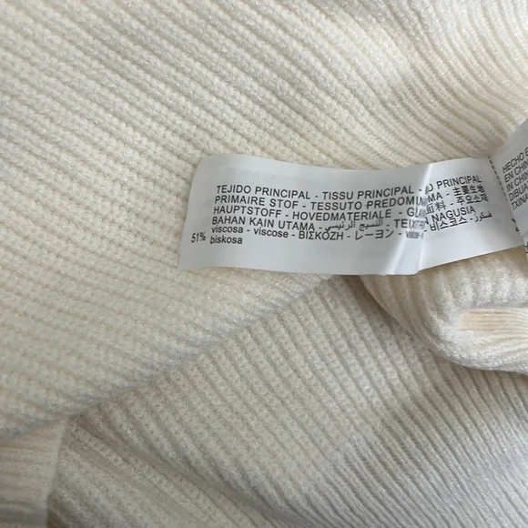 Zara Boys Cream Knit Sweater - Picture 7 of 8
